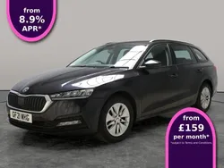 Black Used 2021 Skoda Octavia SE Technology Estate | £11,978 (Fair price)