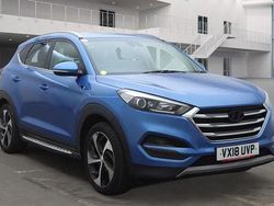 Blue Used 2018 Hyundai Tucson Edition SUV | £12,290 (Good price)
