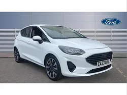 White Used 2023 Ford Fiesta Titanium X Hatchback | £14,323 (Fair price)