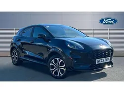 Black Used 2023 Ford Puma ST-Line SUV | £16,109 (Good price)