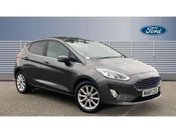 Grey Used 2019 Ford Fiesta Titanium Hatchback | £11,064 (Fair price)