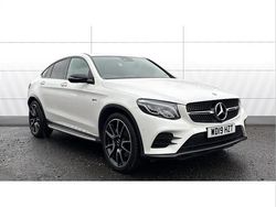 White Used 2019 Mercedes GLC43 AMG Premium Plus Coupe | £28,857 (Super price)