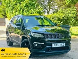 Black Used 2019 Jeep Compass Night Eagle SUV | £11,490 (Good price)