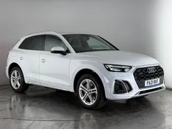White Used 2020 Audi Q5 S-Line SUV | £28,500 (Fair price)