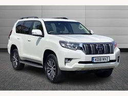 Pearl white Used 2018 Toyota Land Cruiser SUV | £43,995 (Super price)