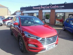 Red Used 2019 Hyundai Tucson Premium SE SUV | £18,995 (Expensive)
