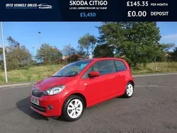 Red Used 2015 Skoda Citigo SE L Hatchback | £4,495 (Fair price)