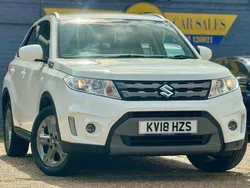 White Used 2018 Suzuki Vitara SZ-T SUV | £8,995 (Fair price)