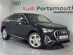 Black New 2024 Audi Q3 S-Line SUV | £34,490 (Super price)