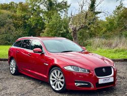 Red Used 2013 Jaguar XF Sportbrake Estate | £8,999 (A bit pricey)