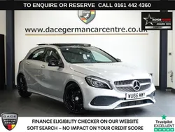 Silver Used 2016 Mercedes A180 AMG line Hatchback | £11,995 (A bit pricey)