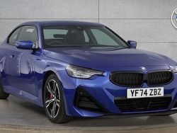 Blue Used 2024 BMW 220 M Sport Coupe | £30,499 (Good price)