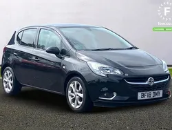Black Used 2018 Vauxhall Corsa SRi Hatchback | £8,099 (Fair price)