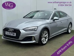 Silver Used 2021 Audi A5 Sport Coupe | £15,750 (Good price)