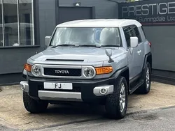 Cement grey with white roof Used 2016 Toyota FJ Cruiser SUV | £31,950 (Expensive)