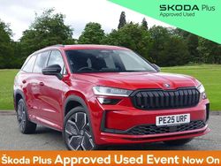Red Used 2025 Skoda Kodiaq SportLine SUV | £39,895 (Expensive)