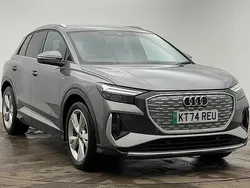 Grey Used 2025 Audi Q4 e-tron S-Line SUV | £30,440 (Fair price)