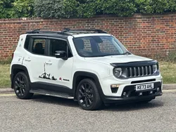 White/black Used 2024 Jeep Renegade Limited SUV | £20,999