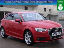 Red Used 2020 Audi e-tron Sportback Advanced SUV | £12,500