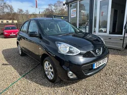 Black Used 2014 Nissan Micra Acenta Hatchback | £6,490 (A bit pricey)