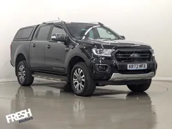 Black Used 2022 Ford Ranger Wildtrack Pickup | £16,990