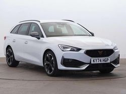 White Used 2024 Cupra Leon Estate | £22,290 (Fair price)