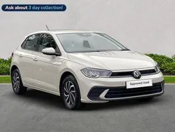 Grey Used 2022 VW Polo Life Hatchback | £13,658 (Fair price)