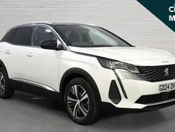Pearlescent white Used 2024 Peugeot 3008 Allure Estate | £20,089 (Fair price)