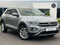 Silver Used 2023 VW T-Roc Style SUV | £25,199 (Fair price)