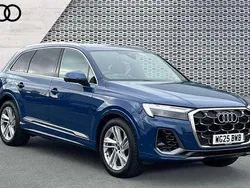 Blue Used 2025 Audi Q7 S-Line SUV | £61,406
