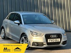 Silver Used 2013 Audi A1 Sportback S-Line Hatchback | £8,750 (Fair price)