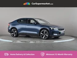 Blue Used 2021 Polestar 2 Long Range Single Motor Sedan | £19,497 (Fair price)