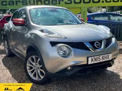 Silver Used 2015 Nissan Juke Tekna SUV | £5,150 (Fair price)
