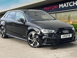 Black Used 2019 Audi S3 Sportback Black Edition Hatchback | £21,990