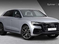 Silver Used 2021 Audi Q8 Black Edition SUV | £46,000 (Fair price)