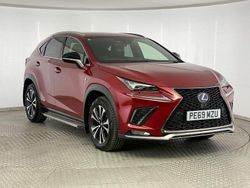 Red Used 2019 Lexus NX300h Sport Line SUV | £22,195 (Fair price)