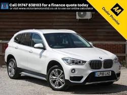 White Used 2018 BMW X1 xLine SUV | £17,995 (Good price)