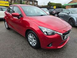 Red Used 2016 Mazda 2 Hatchback | £4,500 (A bit pricey)