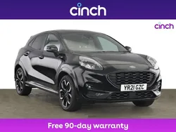 Black Used 2021 Ford Puma Gen-E ST-Line X SUV | £13,969