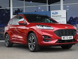 Red Used 2022 Ford Kuga ST-Line X SUV | £21,450 (Fair price)