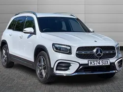 White Used 2024 Mercedes GLB200 AMG Line Premium SUV | £34,995 (A bit pricey)