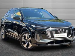 Black Used 2024 Audi Q6 e-tron S-Line SUV | £59,970 (Fair price)