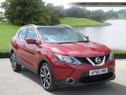 Red Used 2017 Nissan Qashqai Tekna SUV | £9,500 (Super price)