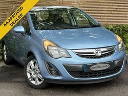 Blue Used 2013 Vauxhall Corsa Hatchback | £4,485 (Fair price)
