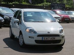 White Used 2017 Fiat Punto Pop Hatchback | £5,495 (Fair price)