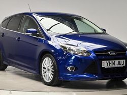 Blue Used 2014 Ford Focus Zetec Hatchback | £7,280 (Expensive)