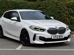 White Used 2021 BMW 118 M Sport Hatchback | £14,490 (Fair price)