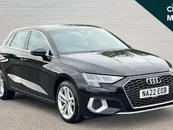 Black Used 2022 Audi A3 e-tron Sport Hatchback | £20,414 (Good price)