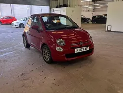 Red Used 2017 Fiat 500 Pop Star Hatchback | £6,820 (Fair price)