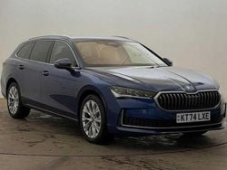 Blue New 2025 Skoda Superb SE L Estate | £31,695 (Fair price)
